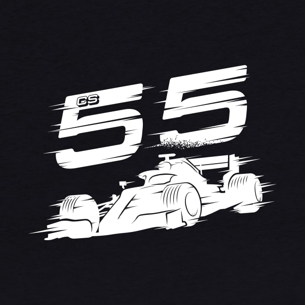 We Race On! 55 [White] by DCLawrenceUK